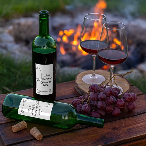 Öntapadós címkék borospalackokra MIX 65/115 mm - 20 db - 13