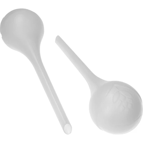 Öntözőgömbök növényekhez, fehér félátlátszó, 400 ml, 4 db - 2