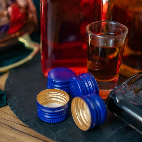 Palackcsavarzár fi28/18 - vegyes - 100 db - 4