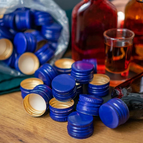 Palackcsavarzár fi28/18 - vegyes - 100 db - 2