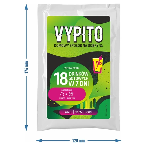 Parti készlet - Vypito Energy drink - 5