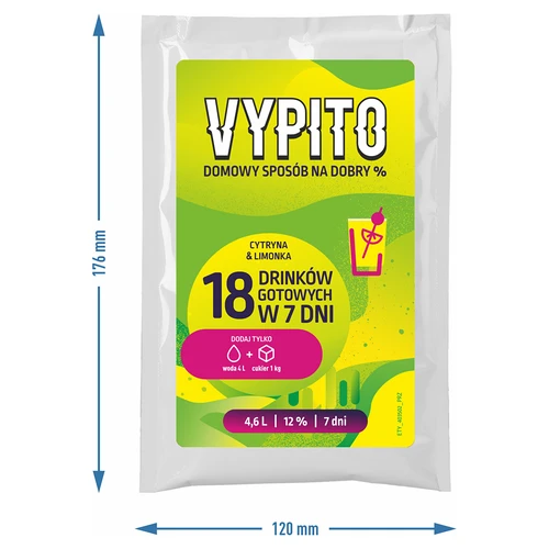 Partiszett - Vypito Citrom és lime - 5