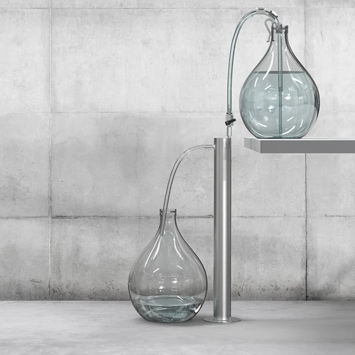 Prémium rozsdamentes acél szűrőoszlop, tartozékokkal és aktívszénnel a készletben - 10