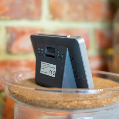 RCC időjárás-állomás – elektronikus, vezeték nélküli, megvilágított érzékelő, fekete - 16