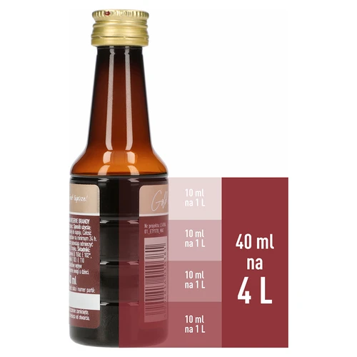 Reserve Brandy ízű esszencia, 40 ml, 4 l-hez - 5