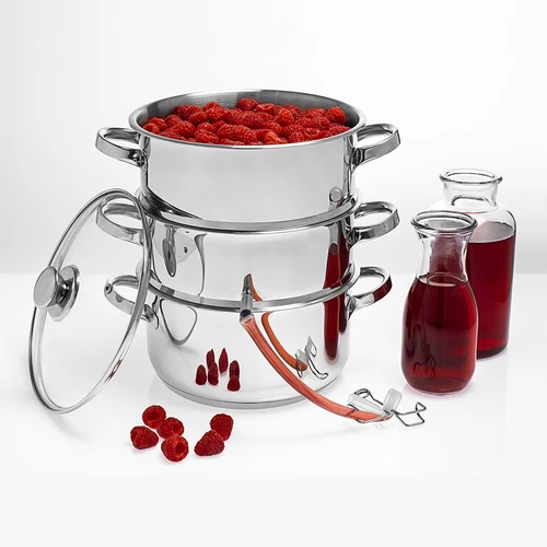 Rozsdamentes acél gőzléfőző, 8 l - 9