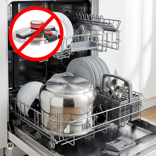 Rozsdamentes acél kukta, 6 L - 9