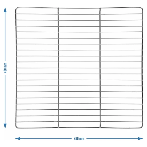 Rozsdamentes rács füstölőhöz - 4