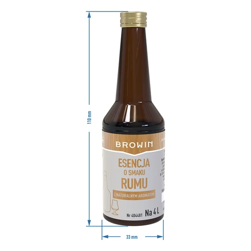 Rum ízű esszencia 4 L-hez - 40 ml - 7