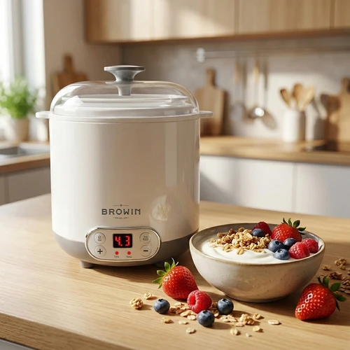 Sajt- és joghurtkészítő termosztáttal 1,5 L - 12