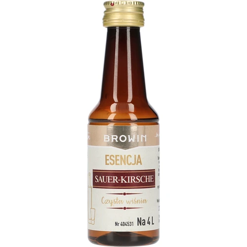 Sauer-Kirsche esszencia - Tiszta Meggy, 40 ml, 4 L-hez