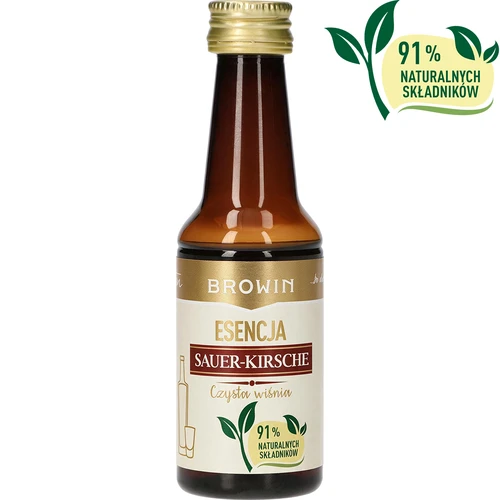 Sauer-Kirsche esszencia – Tiszta Meggy, 40 ml, 4 literhez