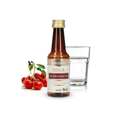Sauer-Kirsche esszencia – Tiszta Meggy, 40 ml, 4 literhez - 3