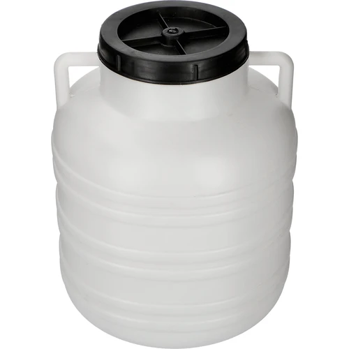 Savanyító hordó 20 l - fehér, füles