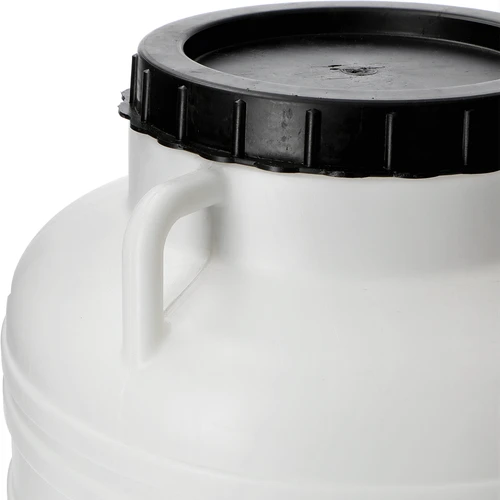 Savanyító hordó 30 l – fehér, fülekkel - 7