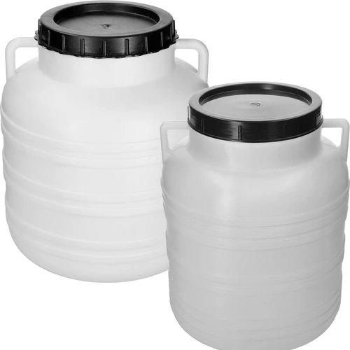 Savanyító hordó 30 l – fehér, fülekkel - 2