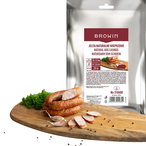 Sertésbél 28/30 mm és juhbél 18/20 mm - készlet - 9