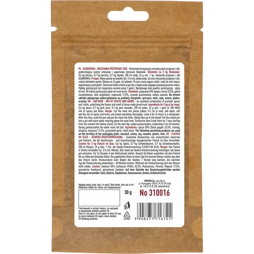 Słoikówka - fűszer- és gyógynövénykeverék, 30 g - 2