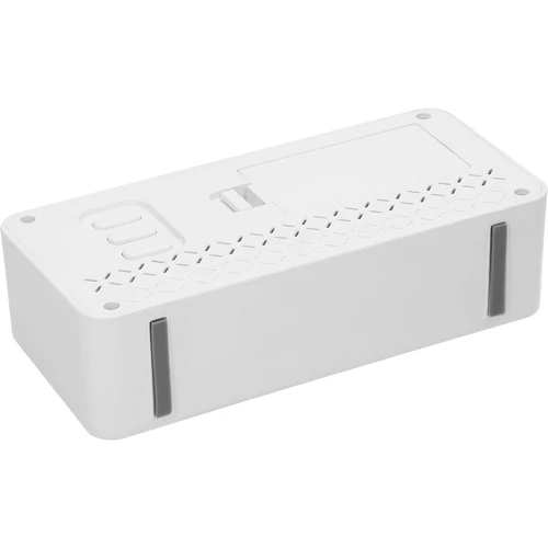 Soens elektronikus időjárás-állomás - fehér, órával és naptárral - 4