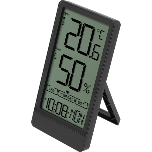 Soens márkájú elektronikus szobahőmérő, fekete - 3