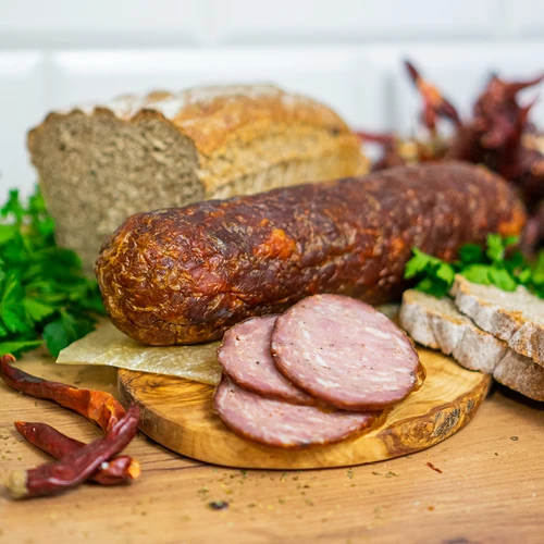 Szárított sertésbelek, 100 mm-es kaliber, 50 cm - 2 db - 8