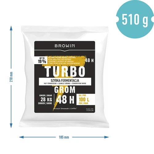 Szeszélesztő Turbo Grom 48 h 100 L - 5