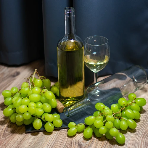 Színtelen borosüveg 0,75 L - 8 db-os zsugorfóliás csomag - 4