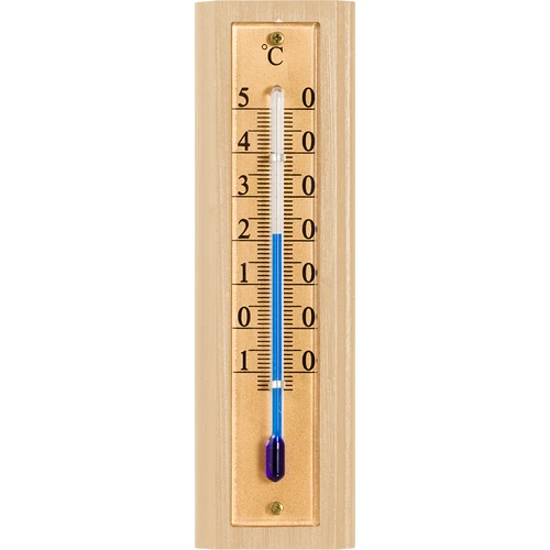 Szobahőmérő arany színű skálával (-10 °C-tól +50 °C-ig) 12 cm - 2