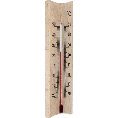 Szobai fa hőmérő (-20-tól +50 °C-ig), 15 cm, mix - 4