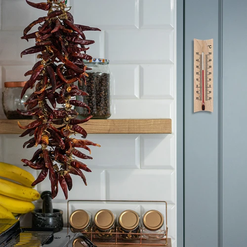 Szobai fa hőmérő (-20-tól +50 °C-ig), 15 cm, mix - 7