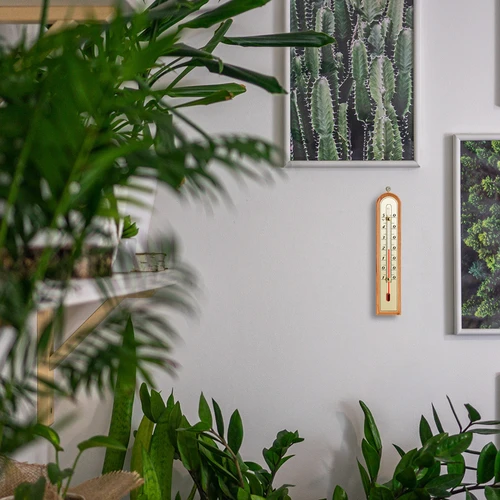 Szobai hőmérő arany skálával (-10°C-tól +50°C-ig) 22 cm, mix - 5