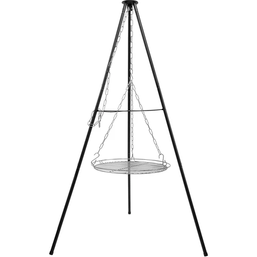 Tábortűzi háromláb grillráccsal, 150 cm