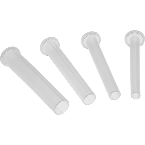 Tartalék töltőcsövek Browin kolbásztöltőkhöz, Ø 34 mm rögzítőperem, 4 db - 2