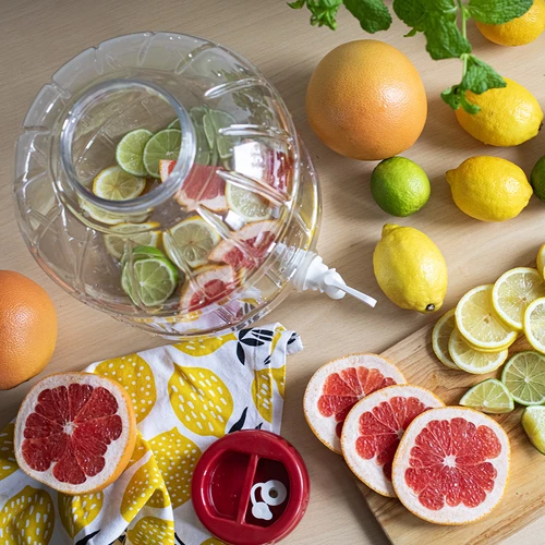 Többfunkciós, csappal ellátott edény 8L - 11