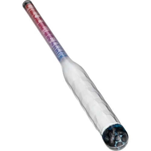 Törhetetlen alkoholszonda próbacseppentővel, mérési tartomány 20-98% - 2