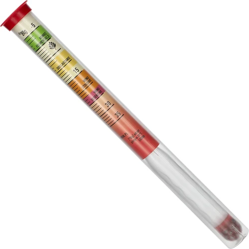 Törhetetlen cukormérő próbacsővel, mérési tartomány: -5–35°Blg - 3