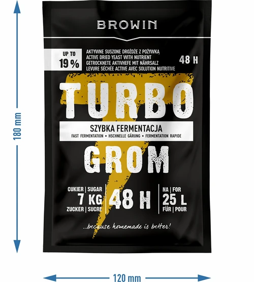 Turbo Grom 48h alkoholélesztő - 4