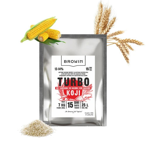 Turbo Koji szeszfőző élesztő, 50 g (cefrézés nélkül!) - 4