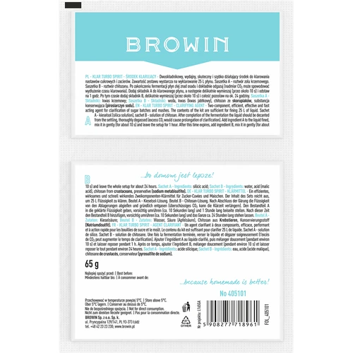 Turbo Spirit derítőszer 25 L - 65 g - 2