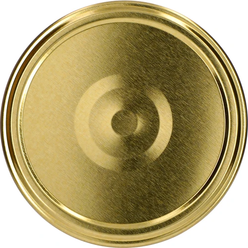 Twist-off befőttesüveg, grubasek 580 ml, aranyszínű Ø82/6 csavaros tetővel, 6 db. - 4