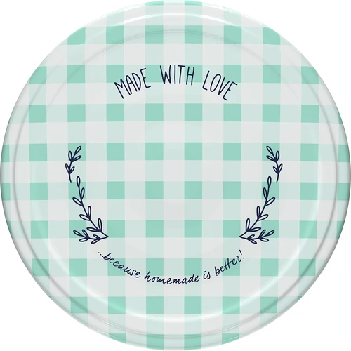 Twist-off tető fi 53 kockás - 10 db - 2