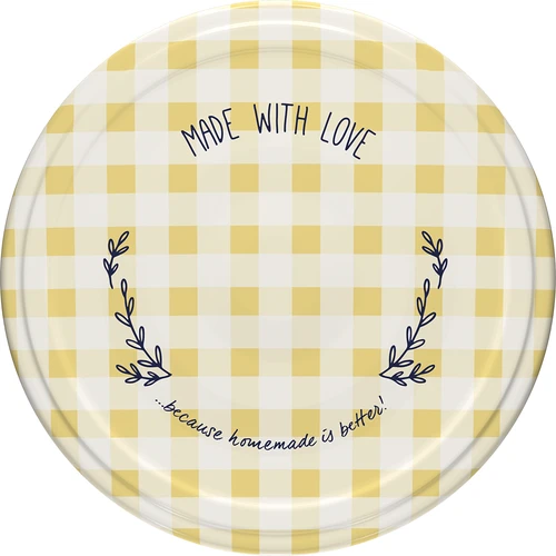 Twist-off tető fi 53 kockás - 10 db - 6