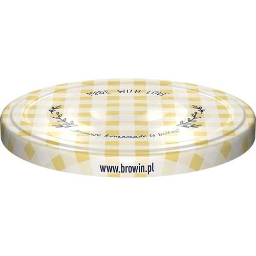 Twist-off tető fi 53 kockás - 10 db - 7