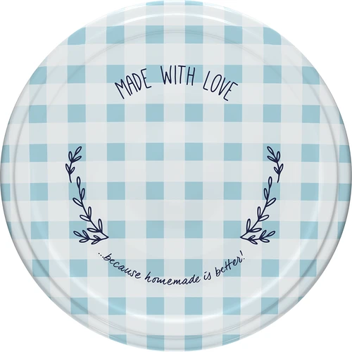 Twist-off tető fi 53 kockás - 10 db - 8