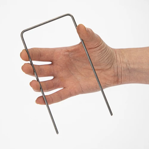 U alakú, acél rögzítő tüskék agrotextilhez - 100 db. - 6