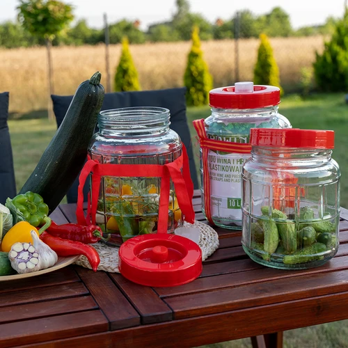 Univerzális 10 L-es üvegedény - 8