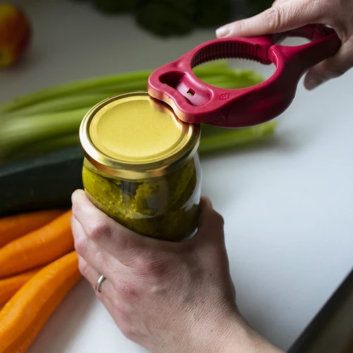 Univerzális 2 az 1-ben befőttesüveg-nyitó Ø 66 és Ø 82 tetőkhöz - 9