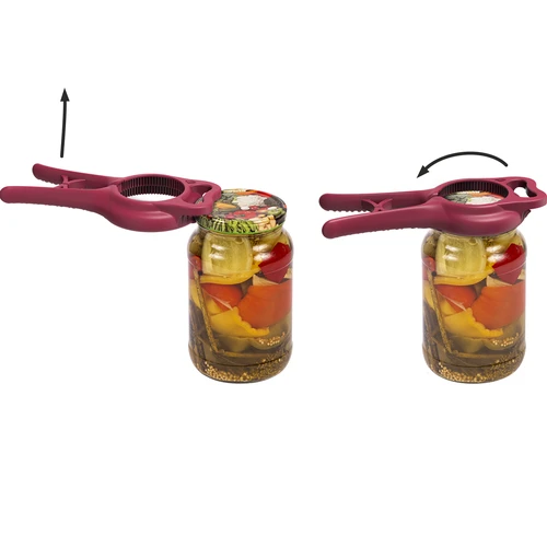 Univerzális 2 az 1-ben befőttesüveg-nyitó Ø 66 és Ø 82 tetőkhöz - 3