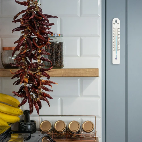 Univerzális hőmérő (-30 – +50 °C), 17 cm, fehér - 4