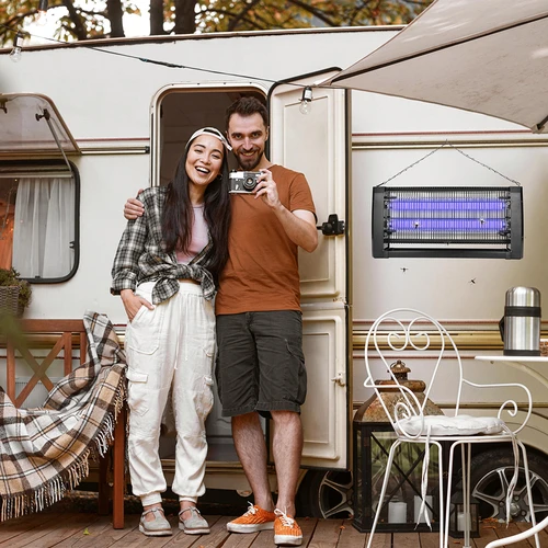 UVA rovarirtó lámpa 20 W, fekete - 12